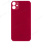 Задняя крышка для Apple iPhone 11 (красный) (с широким отверстием) фото №1