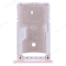 Держатель сим-карты для Asus Zenfone 3 (ZC500TL) / ZenFone 3 (ZE520KL) / ZenFone 3 (ZE552KL) (розовый) фото №1