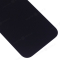 Задняя крышка для Apple iPhone 15 (черный) (с широким отверстием) (Premium) фото №4
