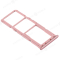 Держатель сим-карты для Samsung A515 Galaxy A51 / A715 Galaxy A71 (розовый) фото №3