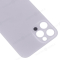 Задняя крышка для Apple iPhone 12 Pro (белый) (Premium) фото №3