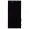 Дисплей для Sony E6853 Xperia Z5 Premium/E6833/E6883 Xperia Z5 Premium Dual (в сборе с тачскрином) (в рамке) (черный) (Medium) фото №1