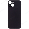 Задняя крышка для Apple iPhone 15 (черный) (с широким отверстием) (Premium) фото №1