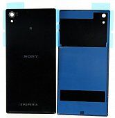 задняя крышка совместим с sony xperia z5 premium | z5 premium dual (e6853 | e6833 ) черный  от магазина master-mobile.ru