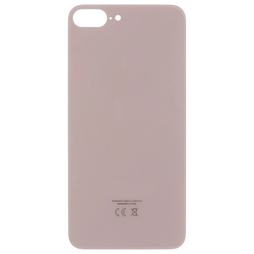 Задняя крышка для Apple iPhone 8 Plus (золотистый) (с широким отверстием) (Premium)