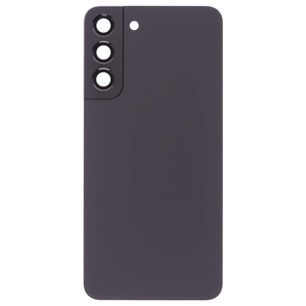 Задняя крышка для Samsung S906 Galaxy S22+ (черный) (в сборе со стеклом камеры)