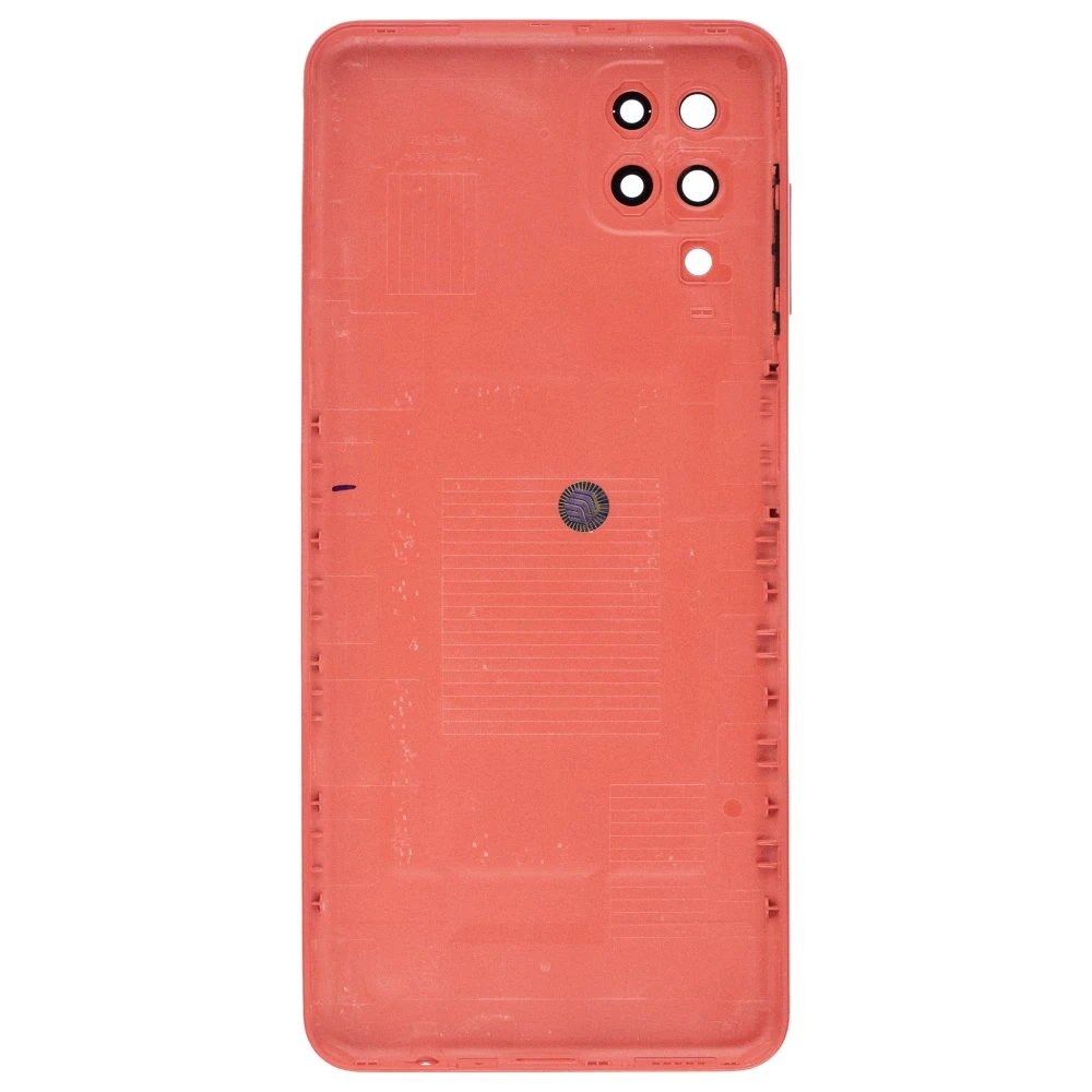 Задняя крышка для Samsung A125 Galaxy A12 / A127 Galaxy A12 Nacho (красный) (в сборе со стеклом камеры) фото №2