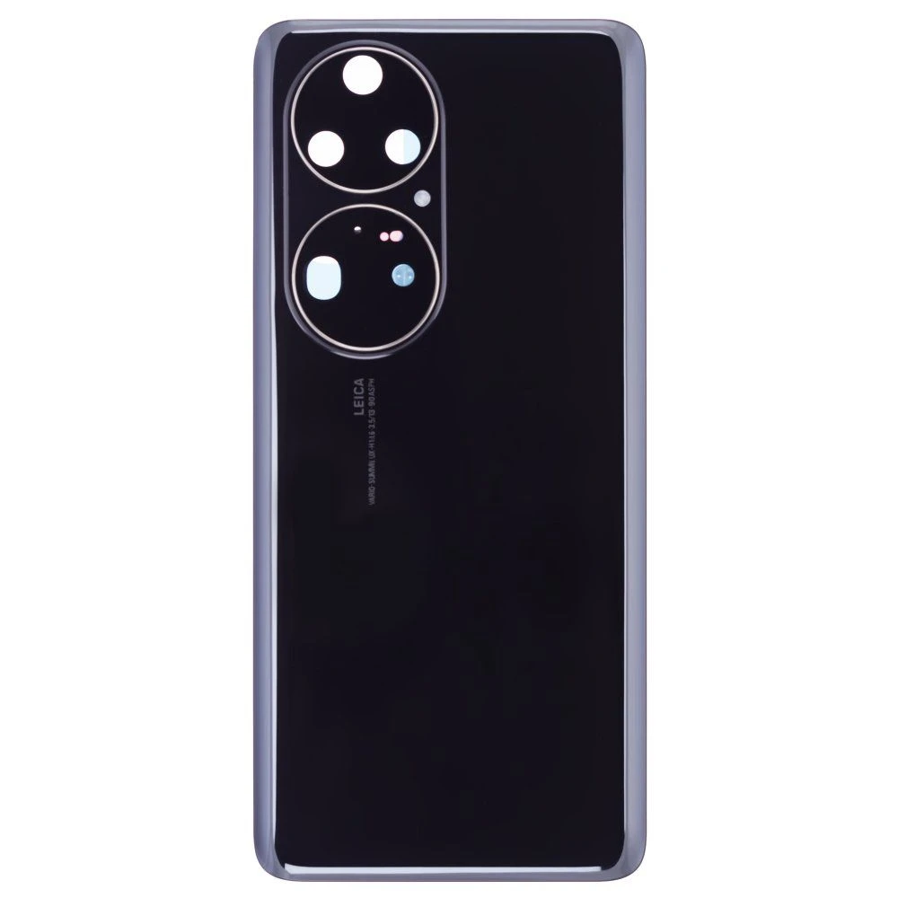 Задняя крышка для Huawei P50 Pro (JAD-LX9) (черный) (в сборе со стеклом камеры)