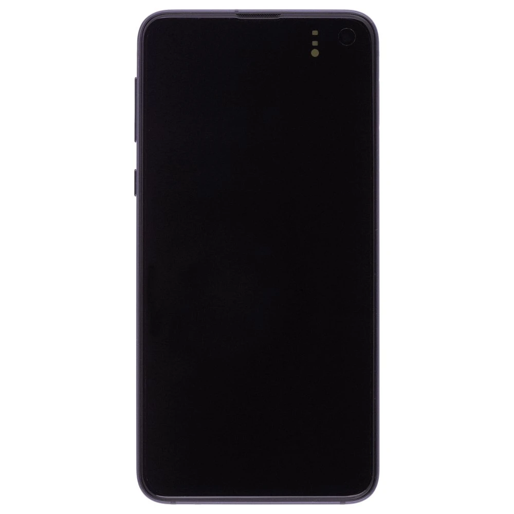 Дисплей для Samsung G970 Galaxy S10e + тачскрин (черный) (в рамке) (ORIG100) (возможен дефект ЛКП)