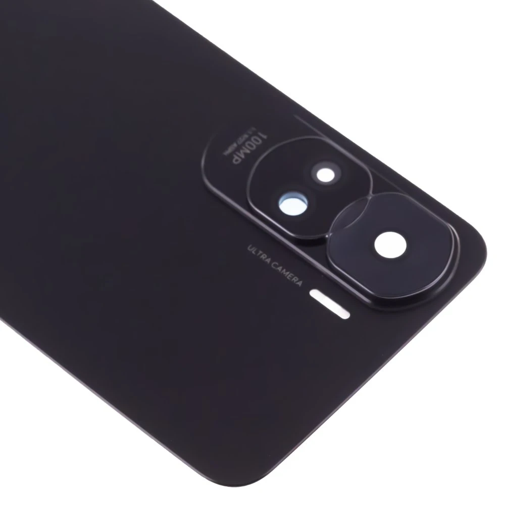 Задняя крышка для Huawei Honor 90 Lite (CRT-NX1) (черный) (в сборе со стеклом камеры) фото №3