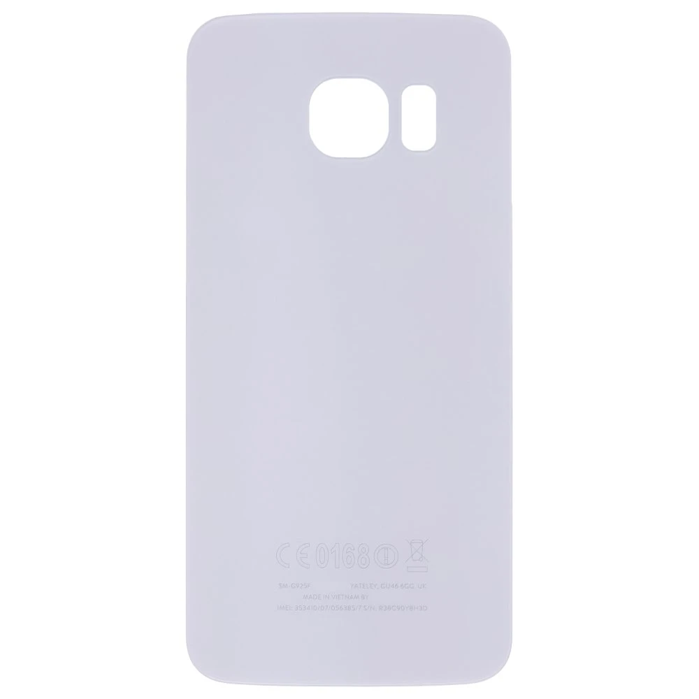 Задняя крышка для Samsung G925 Galaxy S6 Edge (белый)