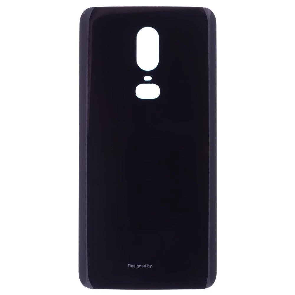 Задняя крышка для OnePlus 6 (черный глянец)