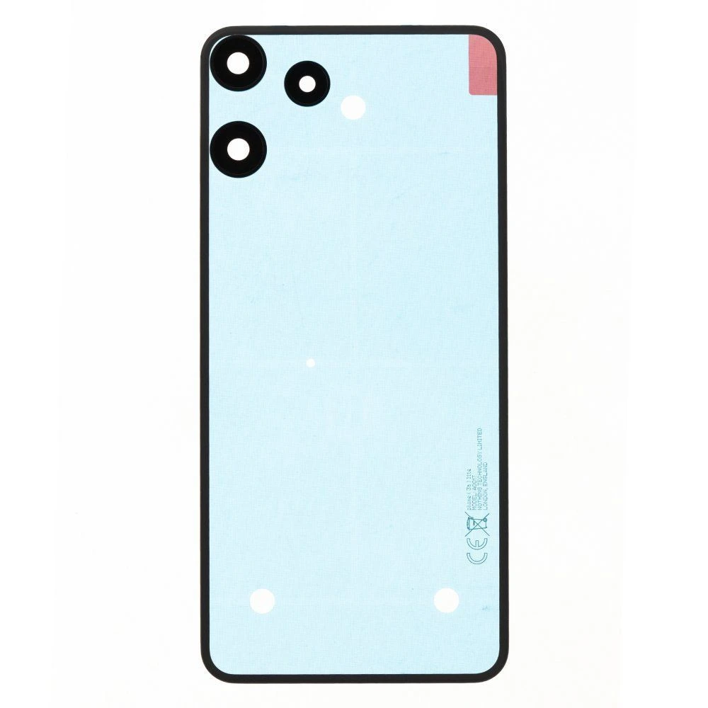 Задняя крышка для Nothing Phone 3a Lite (A001T) (черный) (в сборе со стеклом камеры) (ORIG100)