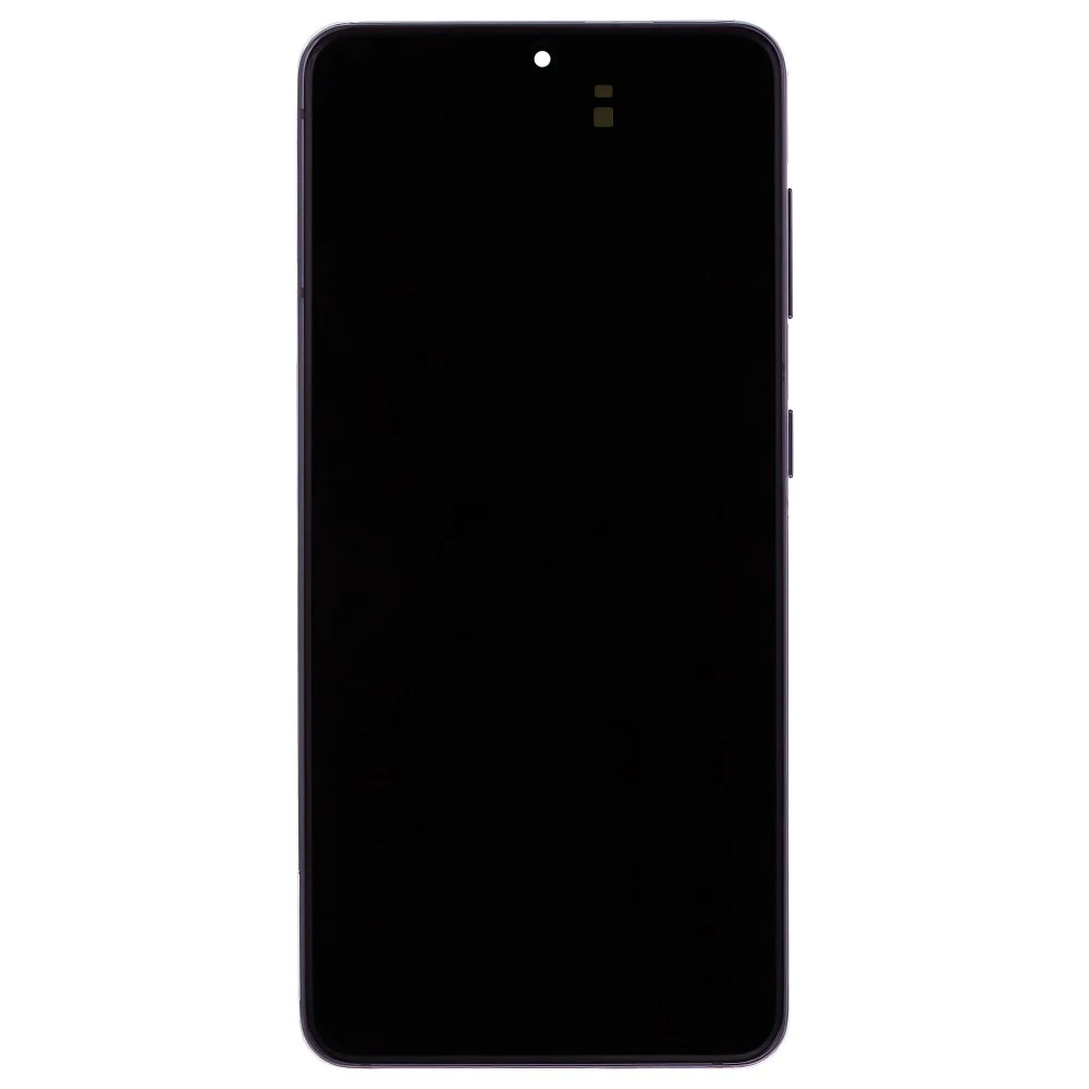 Дисплей для Samsung G991 Galaxy S21 + тачскрин (черный) (в рамке) (ORIG100) (возможен дефект ЛКП)