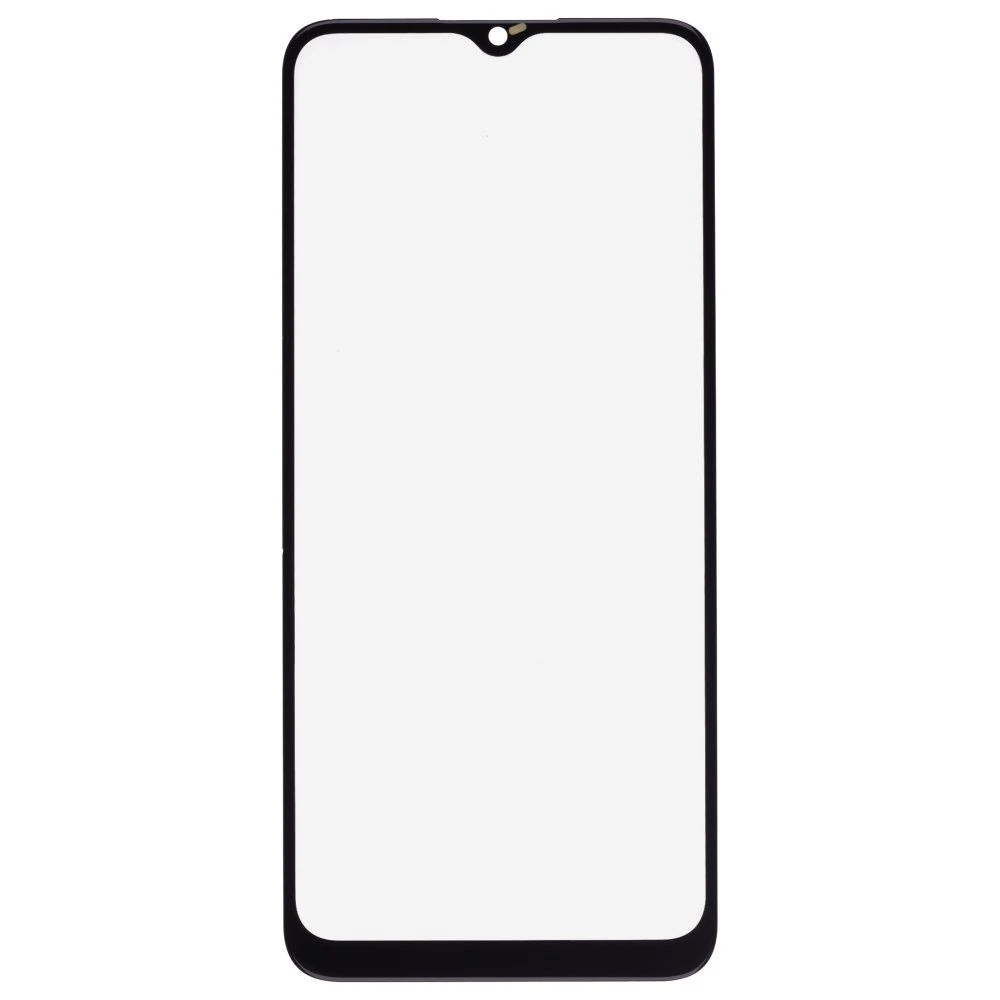 Стекло модуля для Samsung A025 Galaxy A02s / A035 Galaxy A03 / A037 Galaxy A03s + OCA (черный)  фото №1
