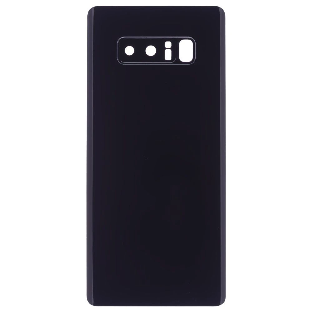 Задняя крышка для Samsung N950 Galaxy Note 8 (черный) (в сборе со стеклом камеры)