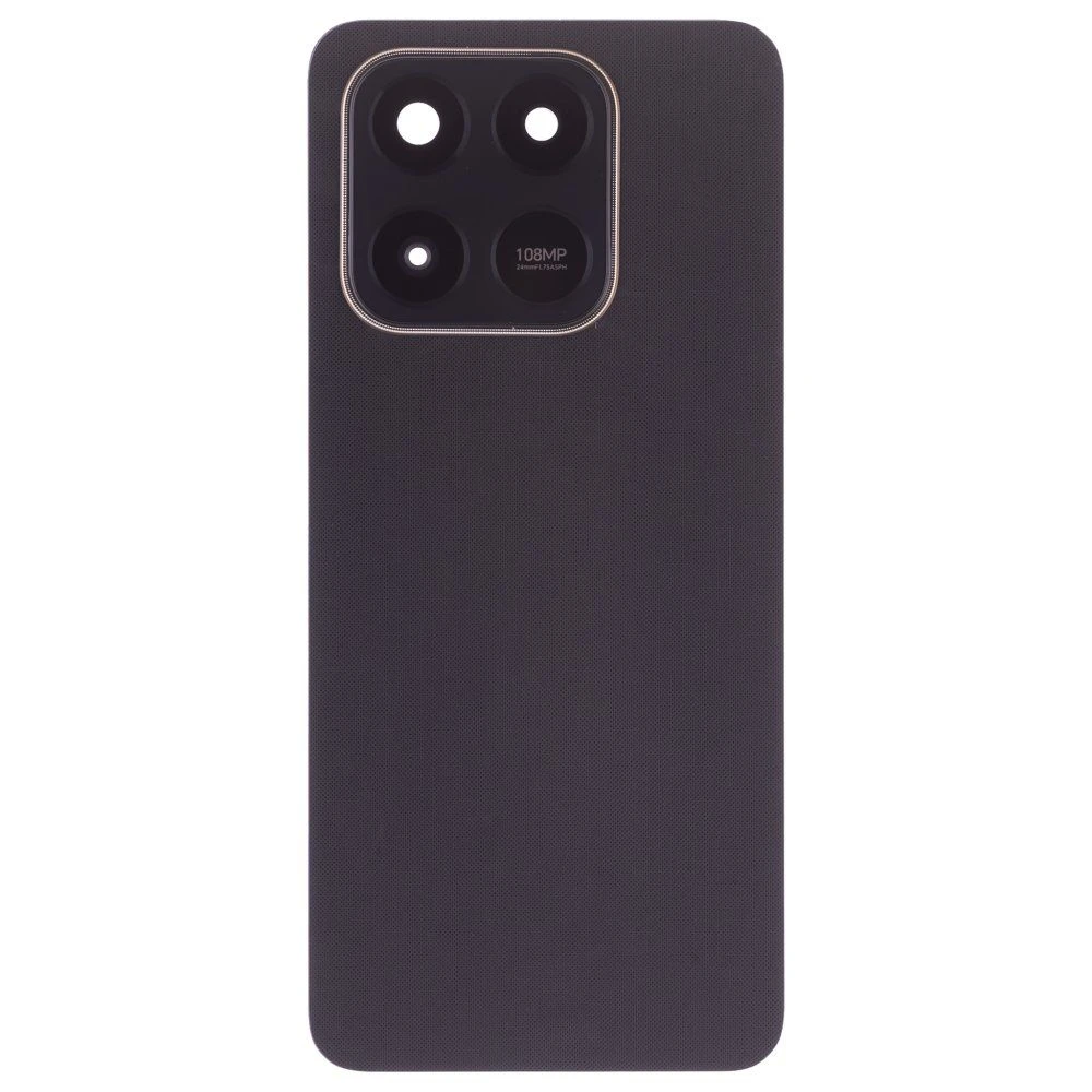 Задняя крышка для Huawei Honor X7d 4G (LGN-LX1) (черный) (в сборе со стеклом камеры)