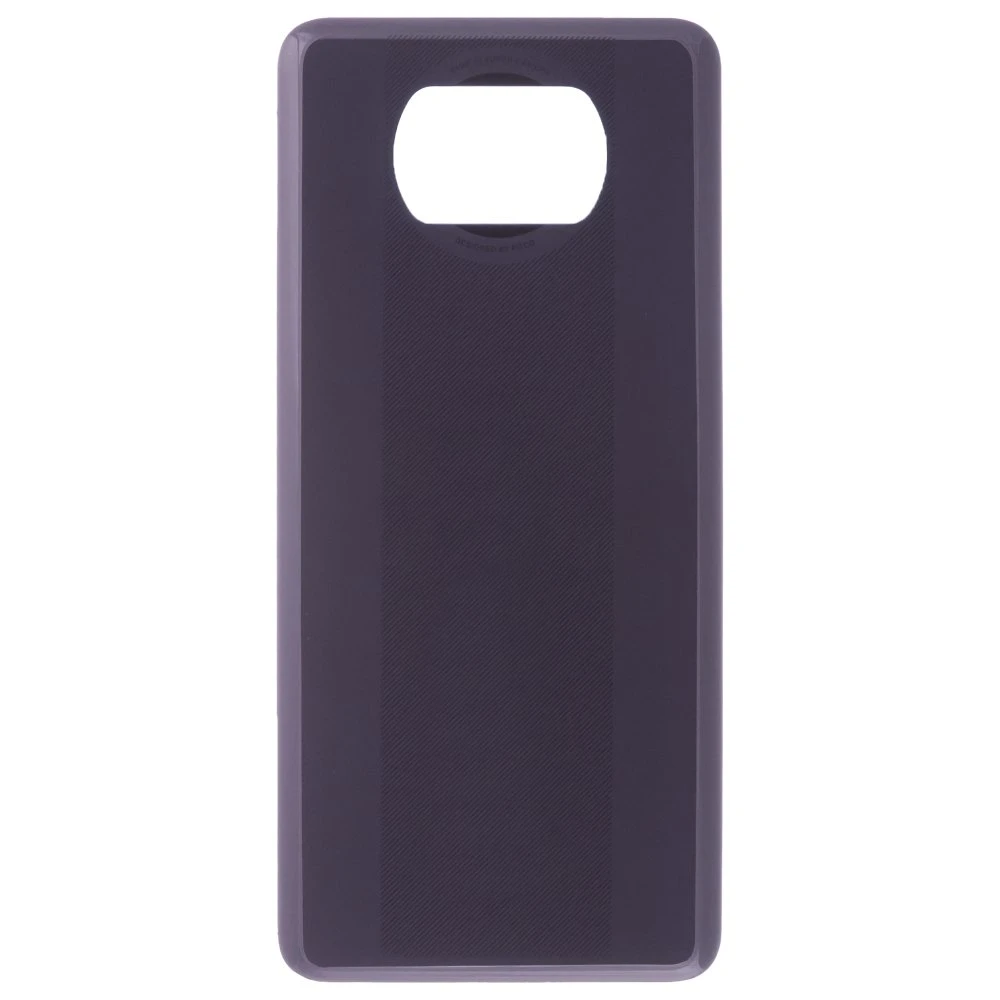 Задняя крышка для Xiaomi Poco X3 / Poco X3 NFC (M2007J20CG) / Poco X3 Pro (M2102J20SG) (серый)
