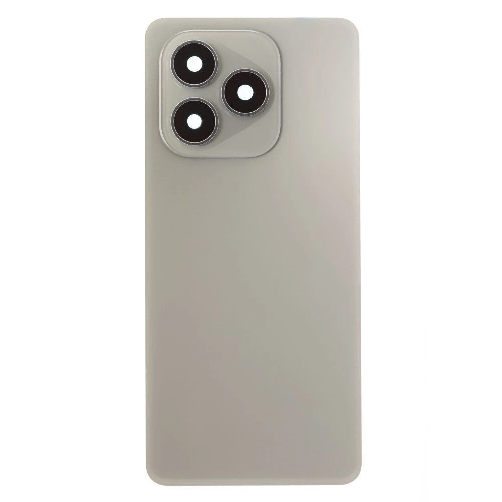 Задняя крышка для Huawei Honor X8d (LNA-LX2) (серебристый) (в сборе со стеклом камеры)