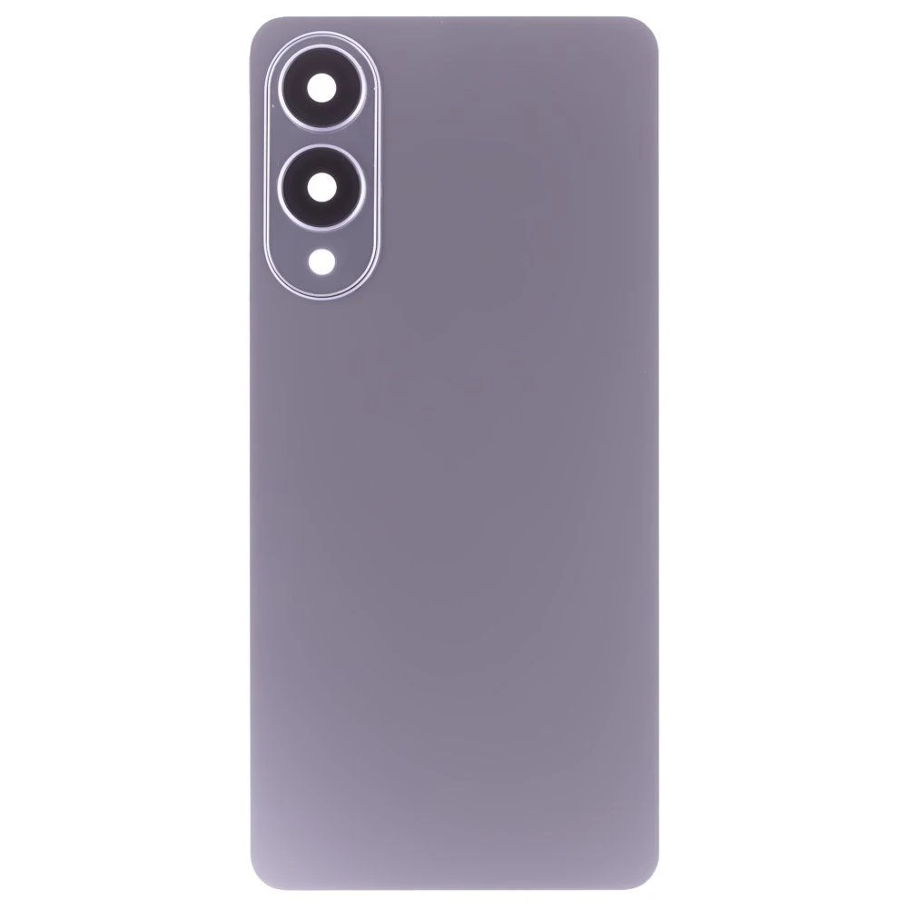 Задняя крышка для Samsung S937 Galaxy S25 Edge (серебристый) (в сборе со стеклом камеры)