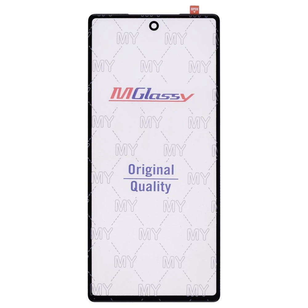 Стекло модуля для Google Pixel 6 (GB7N6/G9S9B16/G9S9B/GR1YH) + OCA (черный) (Musttby)