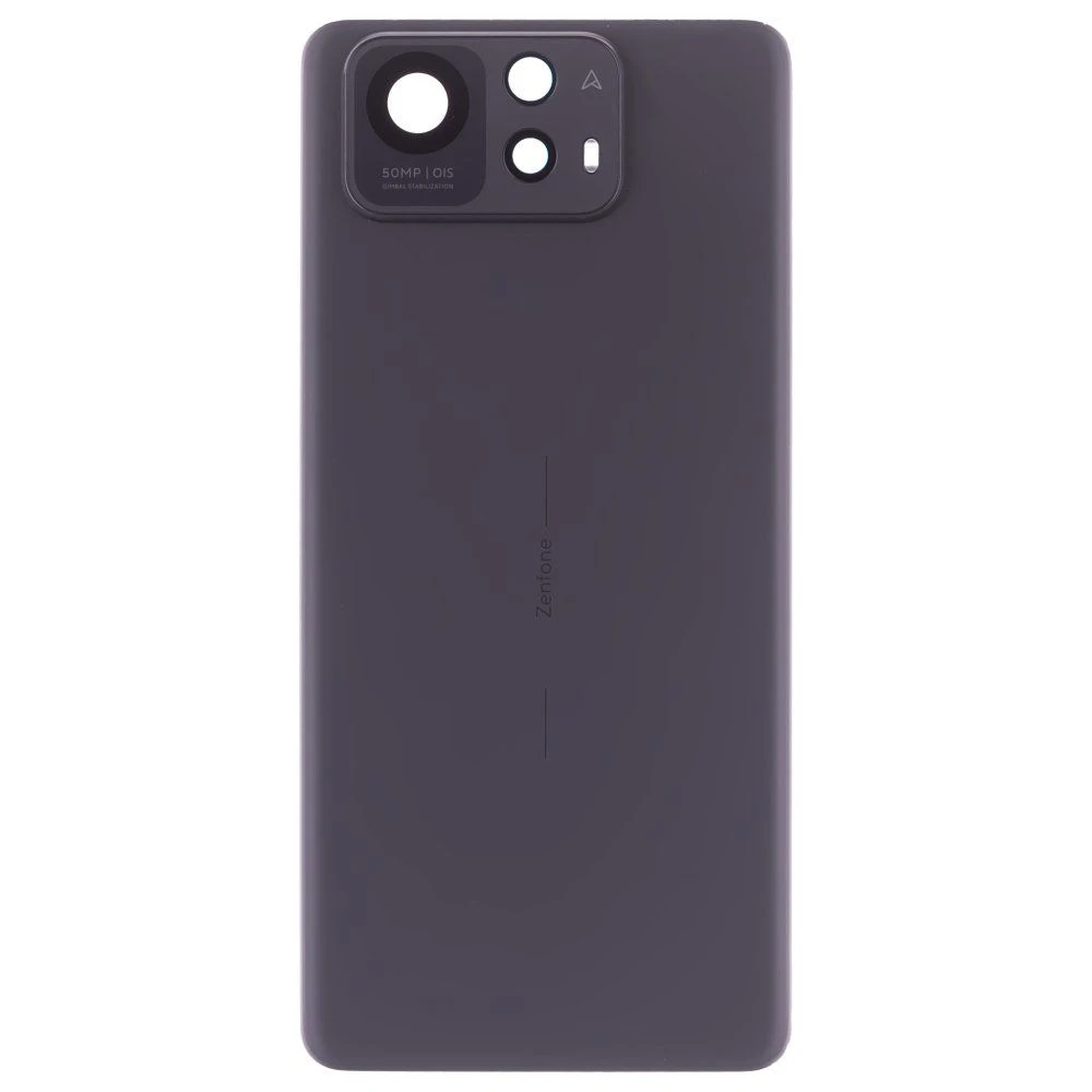 Задняя крышка для Asus ZenFone 12 Ultra (AI2501) (черный) (в сборе со стеклом камеры) (ORIG100)