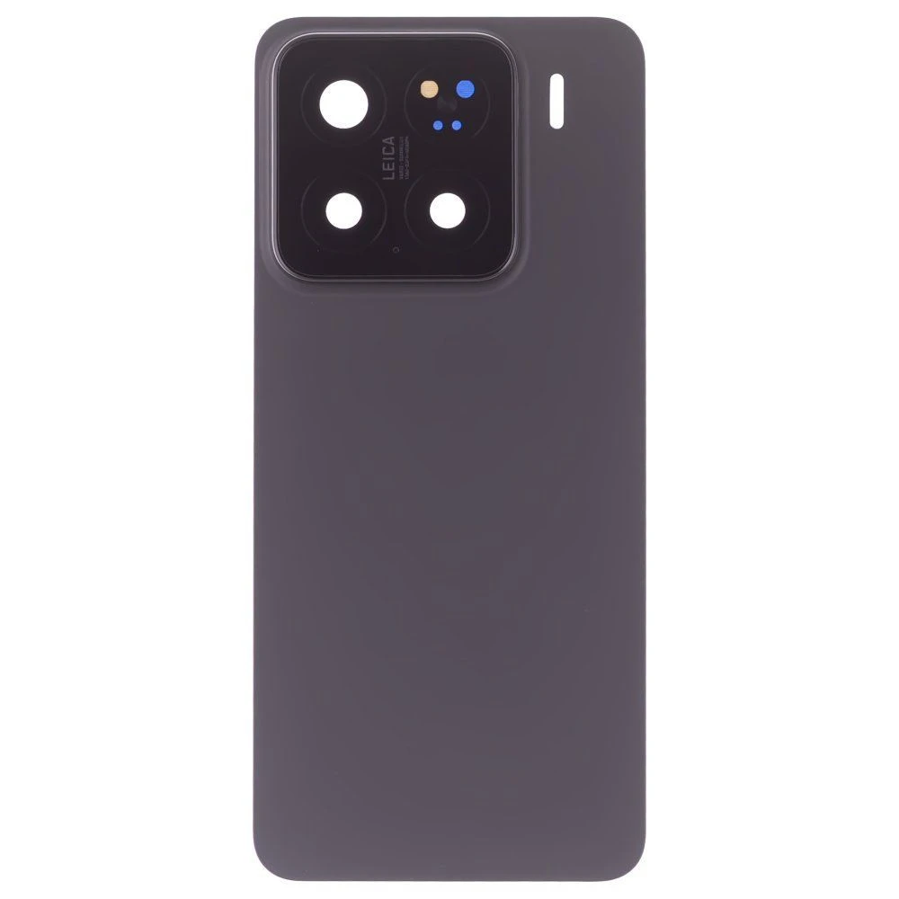 Задняя крышка для Xiaomi 15 (24129PN74G) (черный) (в сборе со стеклом камеры) (ORIG100)
