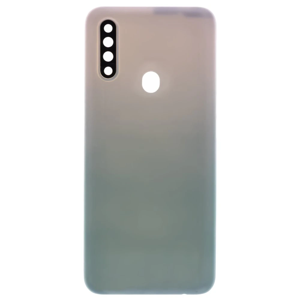 Задняя крышка для OPPO A31 (CPH2015) (белый) (в сборе со стеклом камеры)