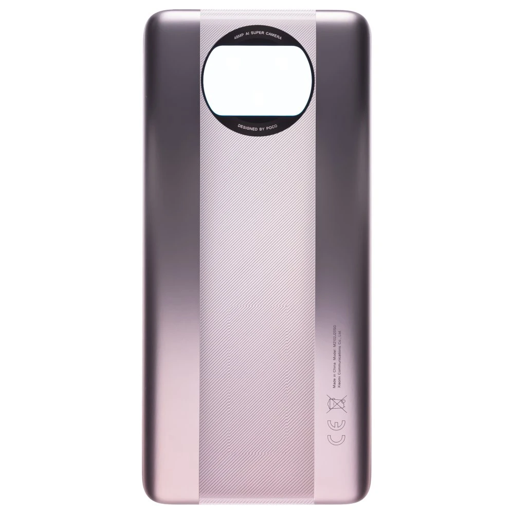 Задняя крышка для Xiaomi Poco X3 / Poco X3 NFC (M2007J20CG) / Poco X3 Pro (M2102J20SG) (бронзовый) (ORIG100)