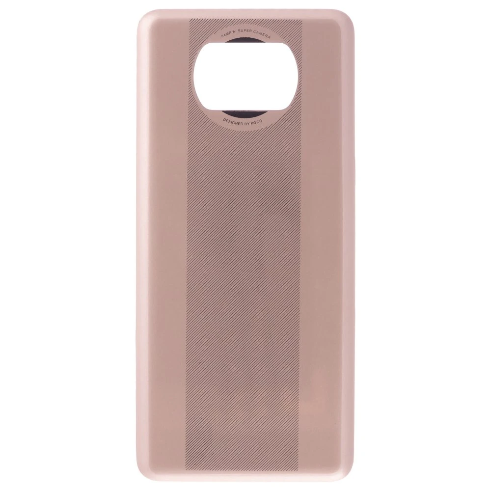 Задняя крышка для Xiaomi Poco X3 / Poco X3 NFC (M2007J20CG) / Poco X3 Pro (M2102J20SG) (бронзовый)