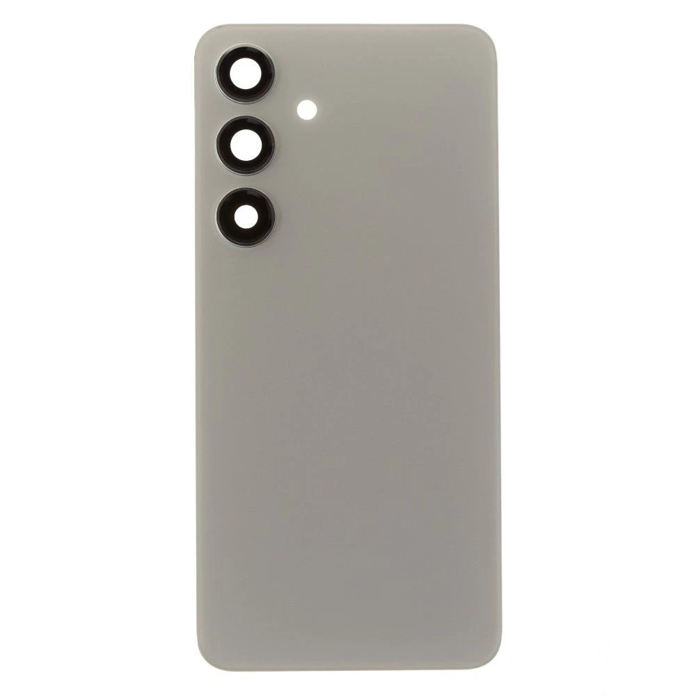 Задняя крышка для Samsung S921 Galaxy S24 (серый) (в сборе со стеклом камеры) (ORIG100)
