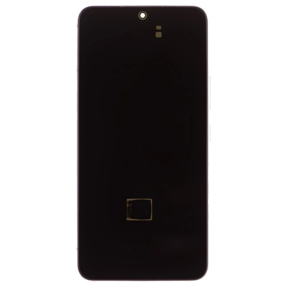 Дисплей для Samsung S901 Galaxy S22 + тачскрин (розовый) (в рамке) (ORIG100) (возможен дефект ЛКП)
