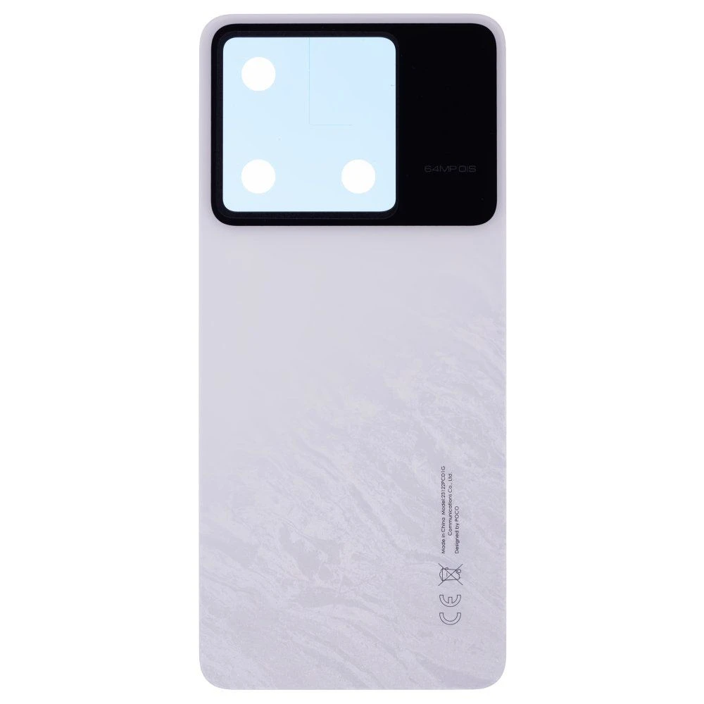 Задняя крышка для Xiaomi Poco X6 (23122PCD1G) (белый)