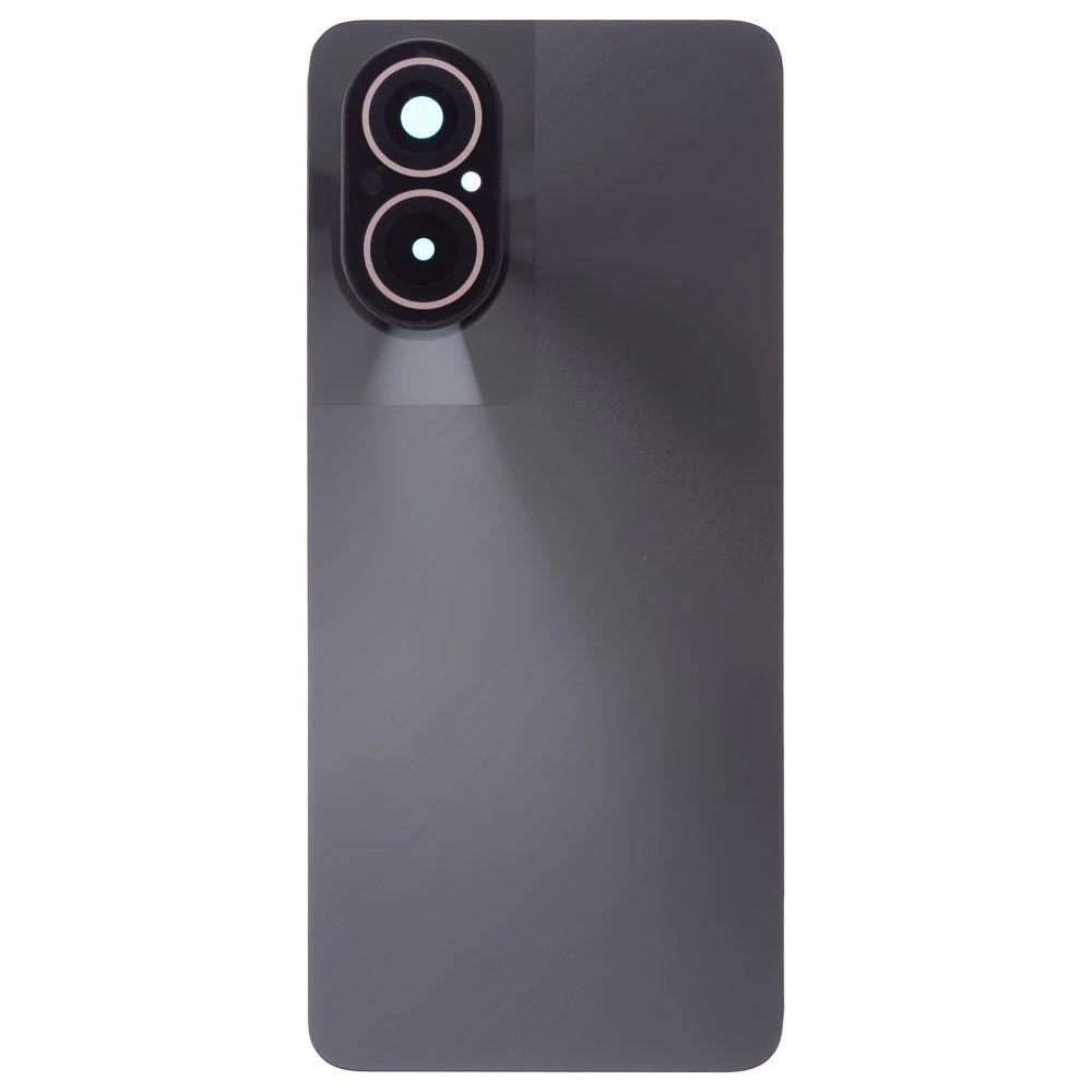 Задняя крышка для Realme C67 4G (RMX3890) (черный) (в сборе со стеклом камеры)