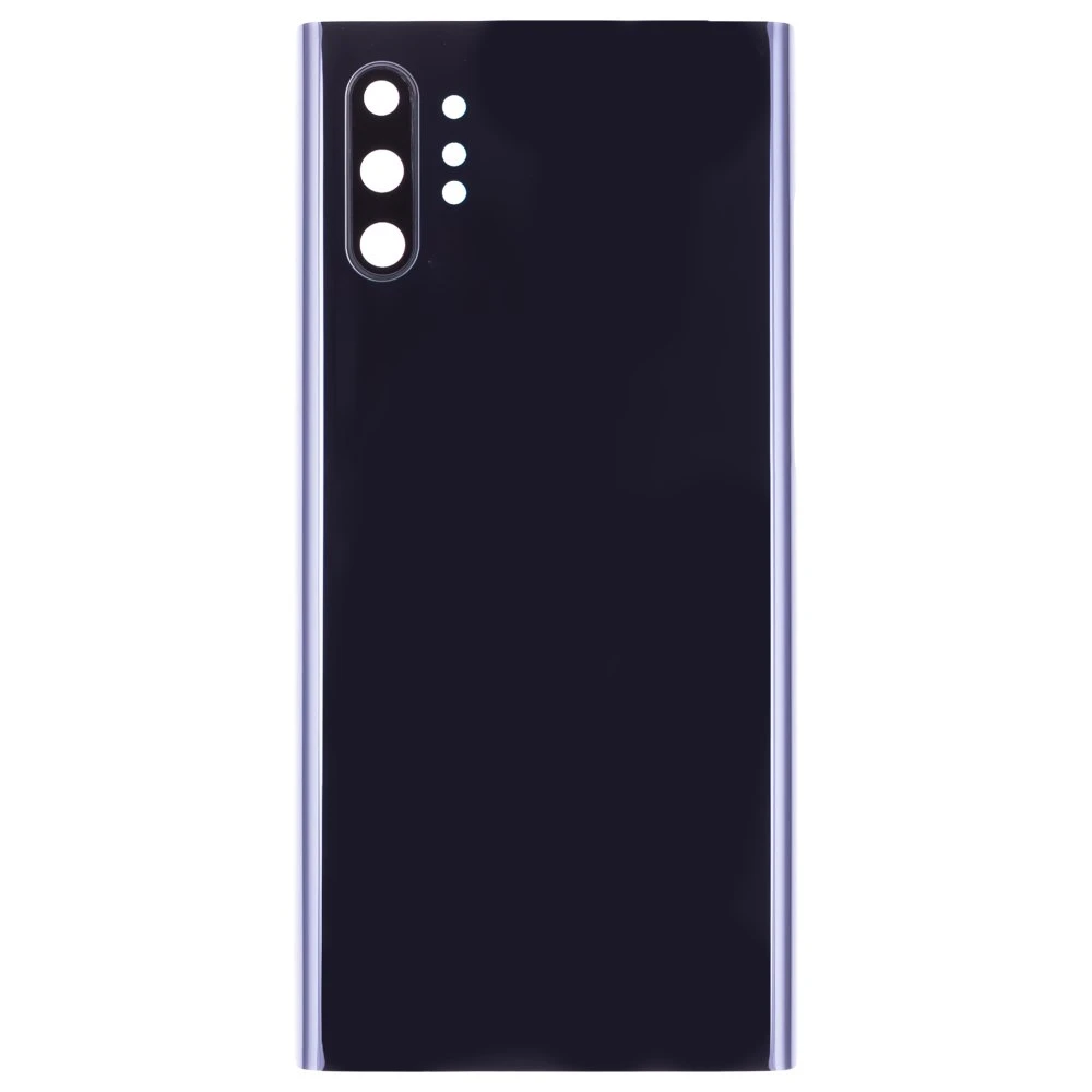 Задняя крышка для Samsung N975 Galaxy Note 10+ / N976 Galaxy Note 10+ 5G (черный) (в сборе со стеклом камеры)