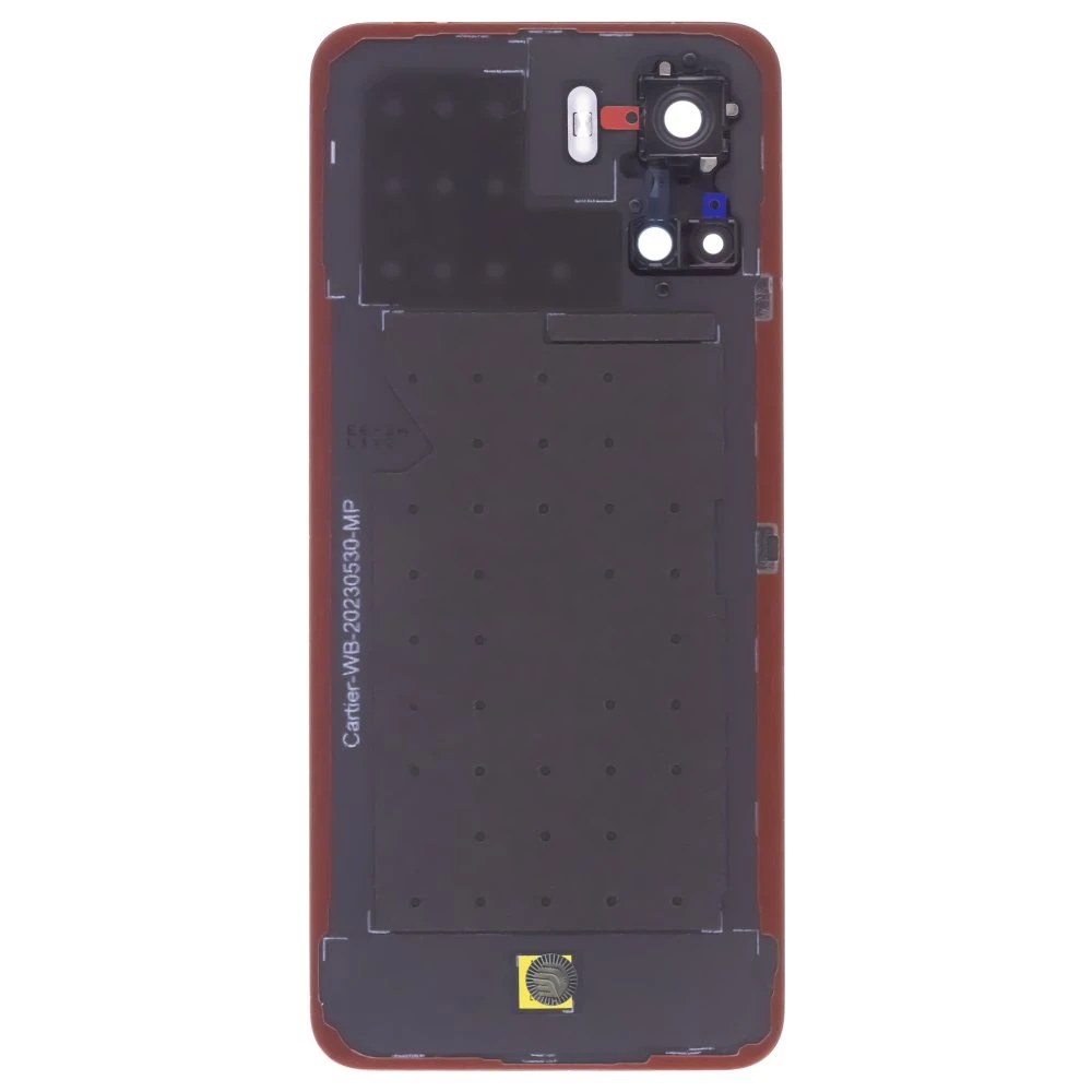 Задняя крышка для Huawei Honor 90 Lite (CRT-NX1) (голубой) (в сборе со стеклом камеры) фото №2