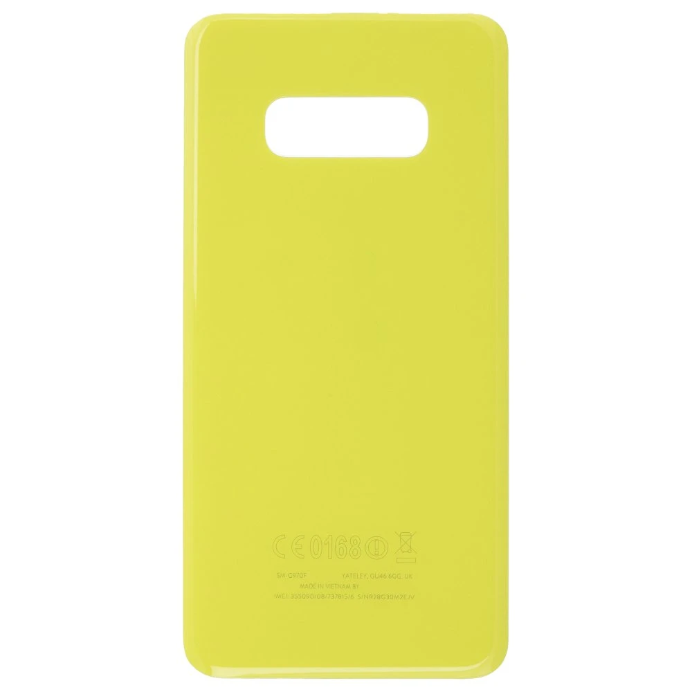 Задняя крышка для Samsung G970 Galaxy S10e (желтый)