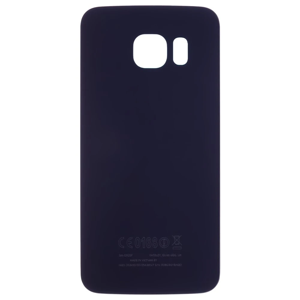 Задняя крышка для Samsung G925 Galaxy S6 Edge (черный)