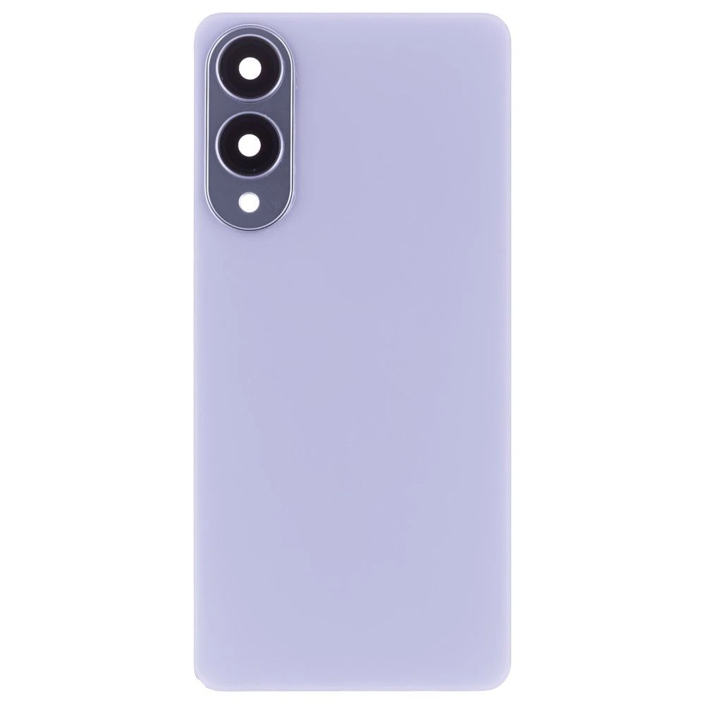 Задняя крышка для Samsung S937 Galaxy S25 Edge (голубой) (в сборе со стеклом камеры)