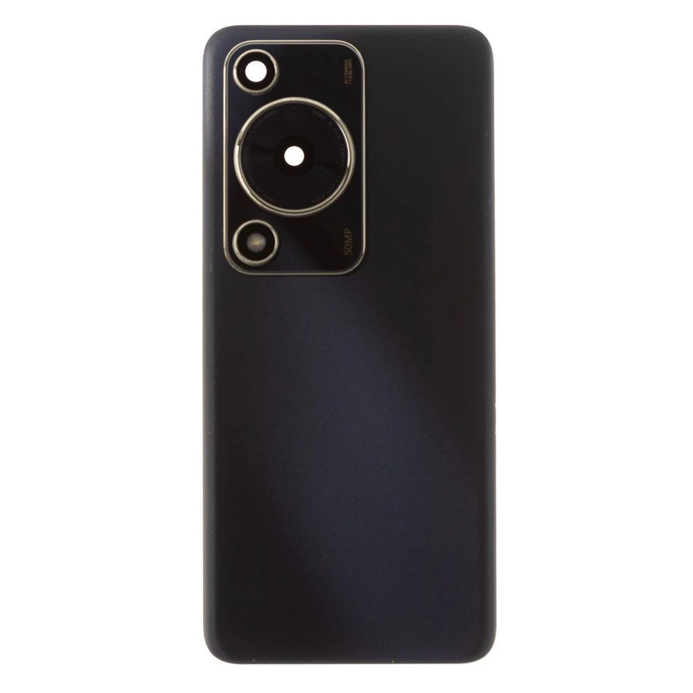 Задняя крышка для Huawei Nova Y63 (GFY-LX1) / Nova Y72S (GFY-LX1) (черный) (в сборе со стеклом камеры)