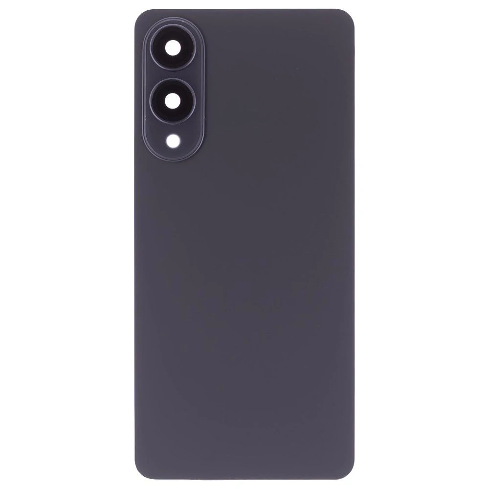 Задняя крышка для Samsung S937 Galaxy S25 Edge (черный) (в сборе со стеклом камеры)