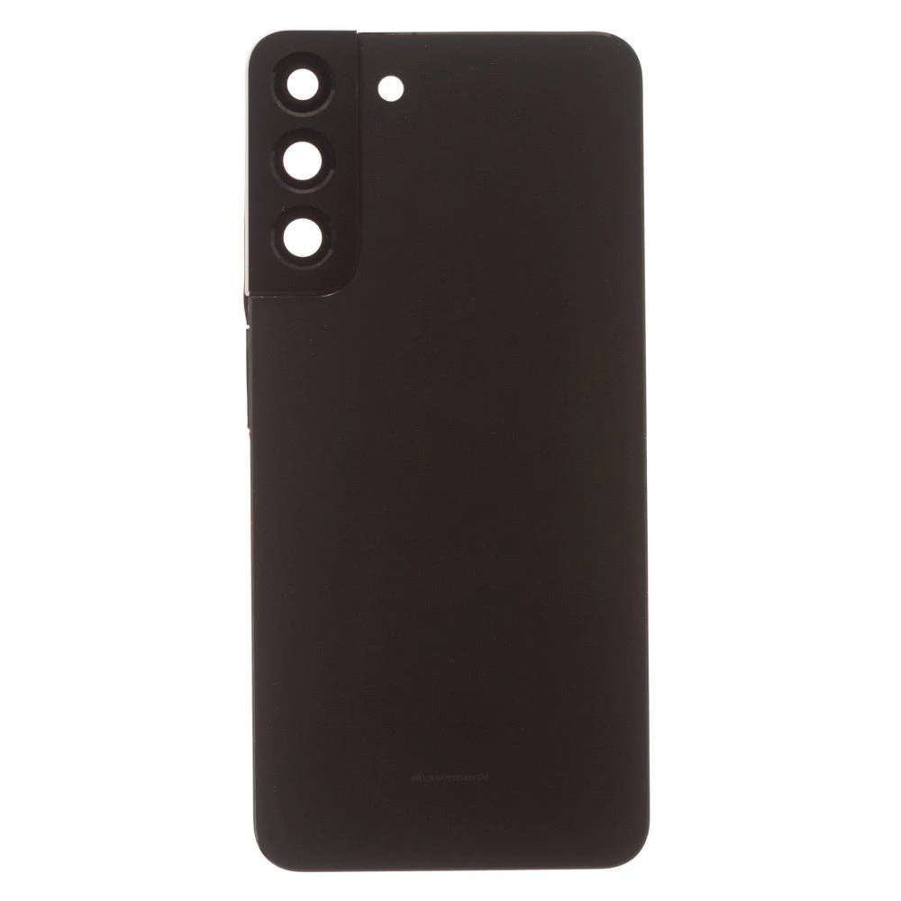 Задняя крышка для Samsung S906 Galaxy S22+ (черный) (в сборе со стеклом камеры) (ORIG100)