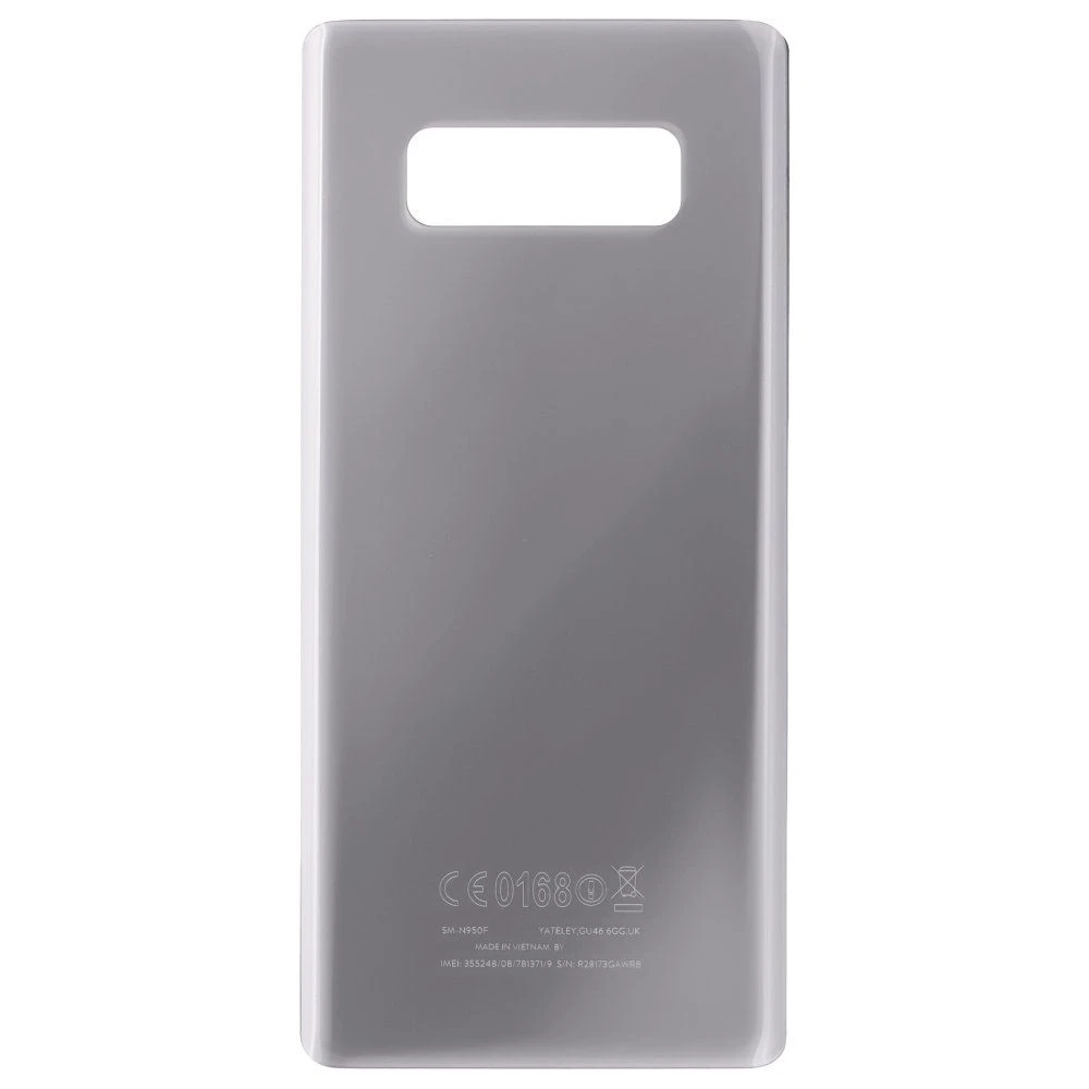 Задняя крышка для Samsung N950 Galaxy Note 8 (серебристый)