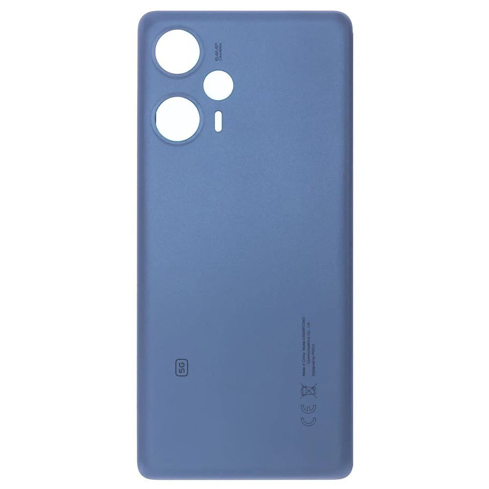 Задняя крышка для Xiaomi Poco F5 (23049PCD8G) (синий)