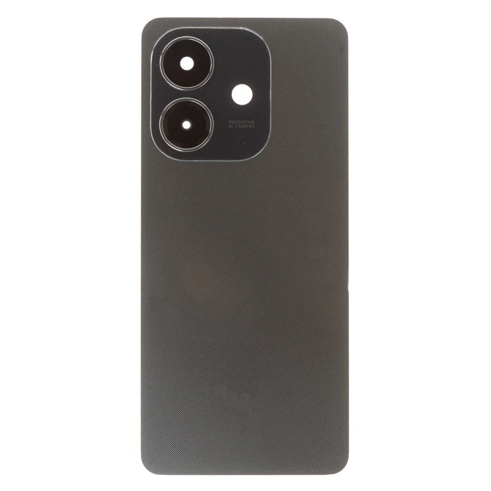 Задняя крышка для OPPO A3 4G (2024) (CPH2669) (черный) (в сборе со стеклом камеры)