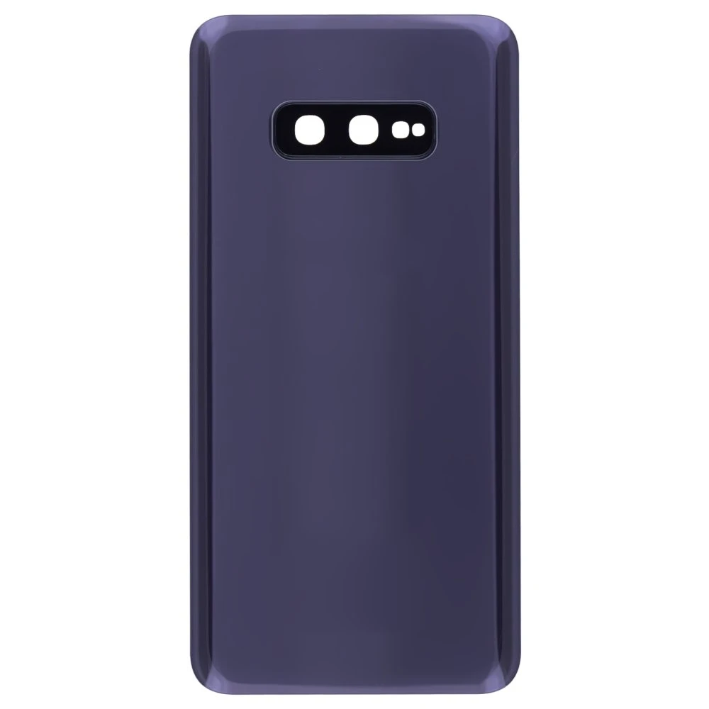 Задняя крышка для Samsung G970 Galaxy S10e (черный) (в сборе со стеклом камеры)