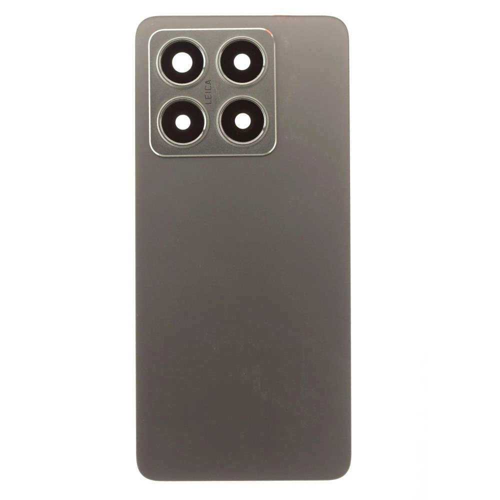 Задняя крышка для Xiaomi 14T (MZB0HU6RU) (серый) (в сборе со стеклом камеры) (ORIG100)