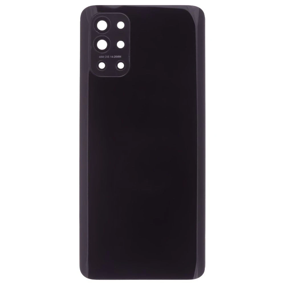 Задняя крышка для OnePlus 9R (черный глянец) (в сборе со стеклом камеры)