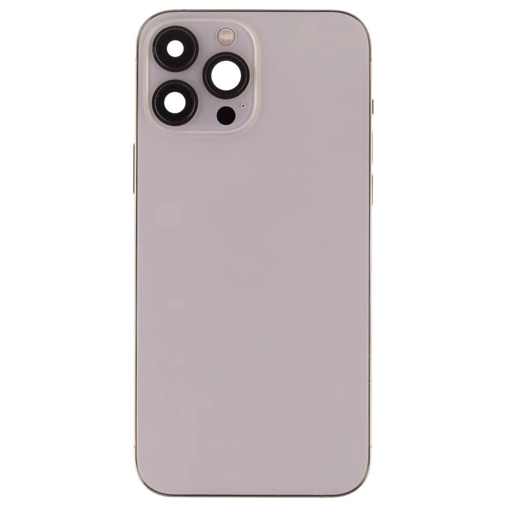Корпус для Apple iPhone 13 Pro Max (золотистый) (в сборе) (ORIG100) (Снятый) (возможен дефект ЛКП)