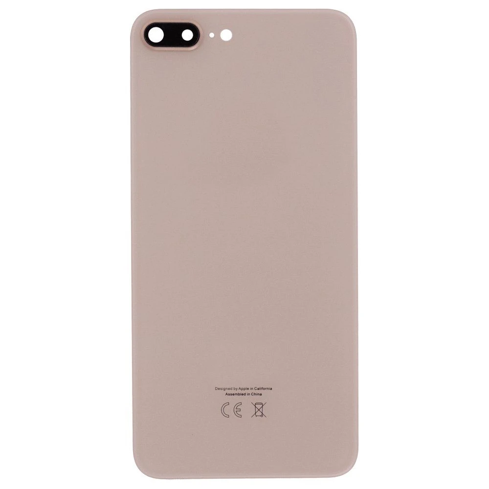 Задняя крышка для Apple iPhone 8 Plus (золотистый) (в сборе со стеклом камеры) (Premium)